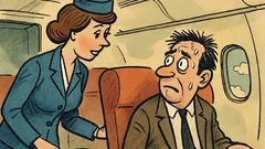 Banc: Ați mai zburat vreodată, domnule?