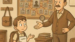 Banc: Bulă: Tată, azi profesorul de mate…