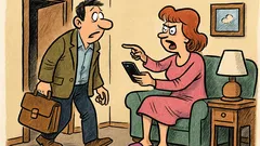 Banc: Iubito, am venit de la serviciu…