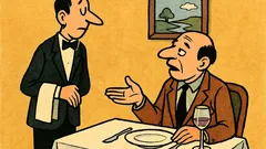 Banc: Clientul către ospătar, fără surprize