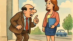 Banc: Șeful către secretară...