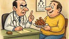 Banc: La doctor – colesterolul e foarte mare!