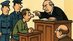 Vtip: La tribunal, judecătorul către inculpat...