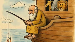 Vtip: La ora de religie, Noe pe Arcă