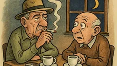 Banc: Doi pensionari stau de vorbă…