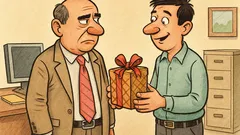 Banc: Colegu’, ce cadou pentru șefu’?