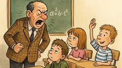 Banc: La ora de mate, profesorul furios spune