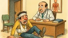 Banc: Intră un tip la medic…