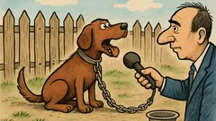 Banc: Interviu luat unui câine…