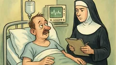 Banc: Un tip face infarct la muncă