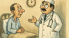 Banc: La spital, pacientul întreabă...